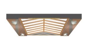 HM-4353 ceiling of lift cabin