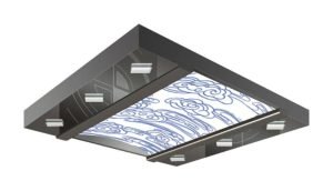 HM-463 ceiling of lift cabin